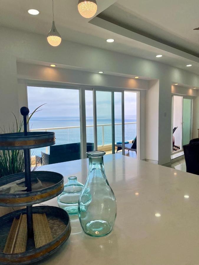 Beachfront 4 Bedroom Penthouse - Pool Steps To Beach & Mins To Downtown Rosarito Luaran gambar